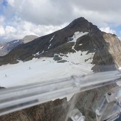 Verortung via Georeferenzierung der Kamera: Aufgenommen in der Nähe von Gemeinde Uttendorf, Österreich in 3000 Meter